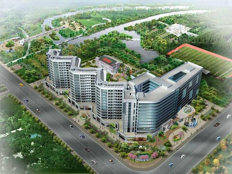 Qingdao Parkview Holiday Hotel Exterior foto